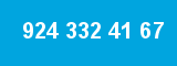 924 332 41 67 924 332 41 67